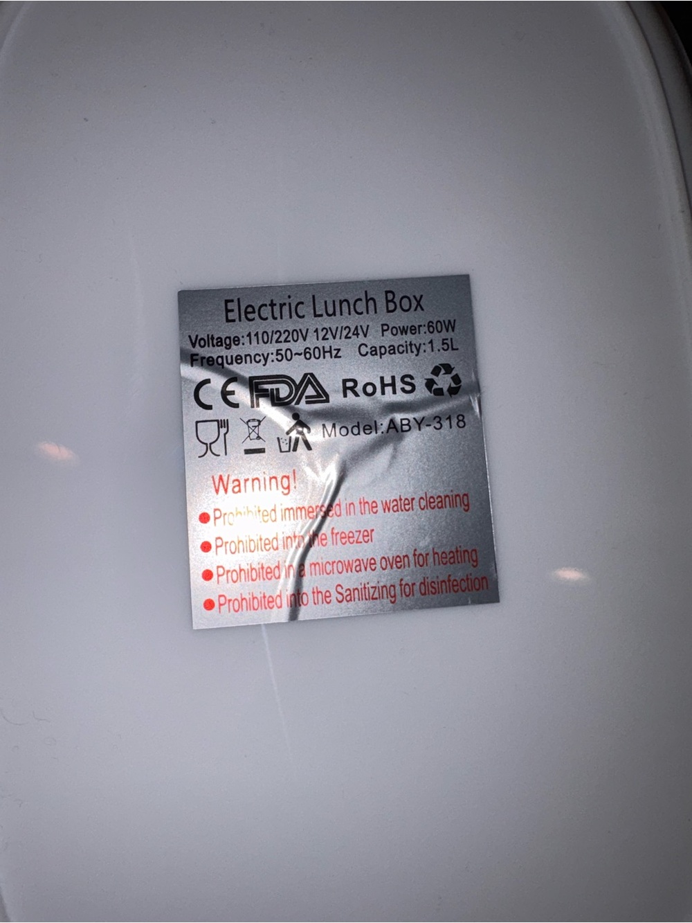 Electric Heating Lunch Box - Picture 7 of 7